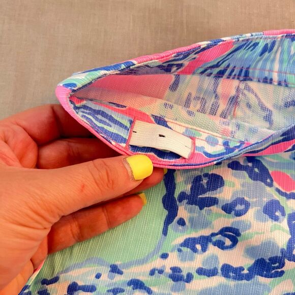 Lilly Pulitzer nwt little Liza girls shorts in pink pout size 14 - Picture 4 of 8